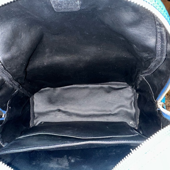 Large MCM Blue Backpack Preowned - Picture 14 of 16